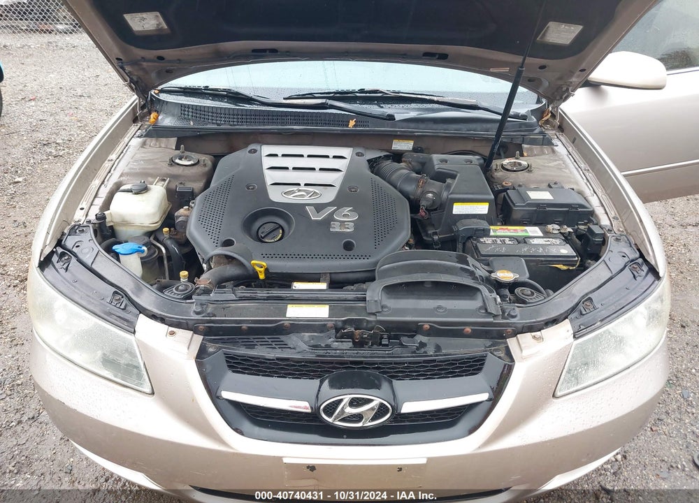 2007 HYUNDAI SONATA LIMITED/SE V6 VIN: 5NPEU46F97H193873