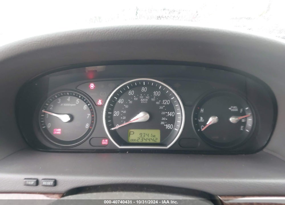 2007 HYUNDAI SONATA LIMITED/SE V6 VIN: 5NPEU46F97H193873