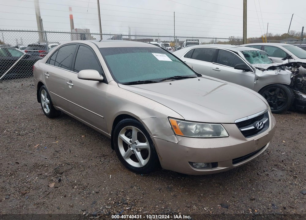 2007 HYUNDAI SONATA LIMITED/SE V6 VIN: 5NPEU46F97H193873
