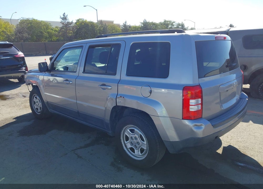 2016 JEEP PATRIOT SPORT VIN: 1C4NJPBA1GD747417