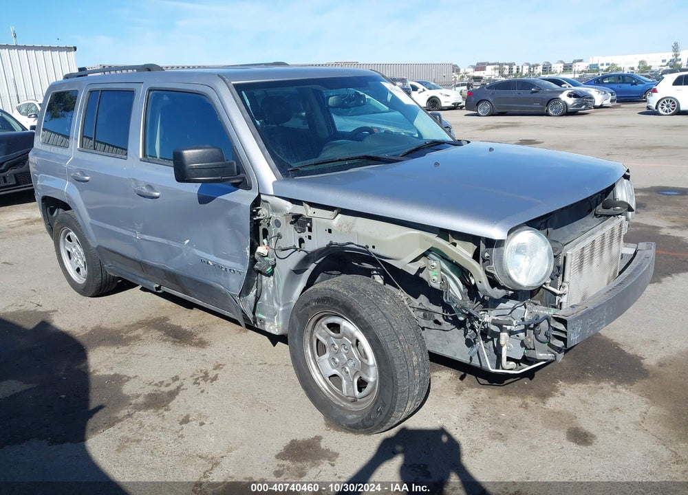 2016 JEEP PATRIOT SPORT VIN: 1C4NJPBA1GD747417