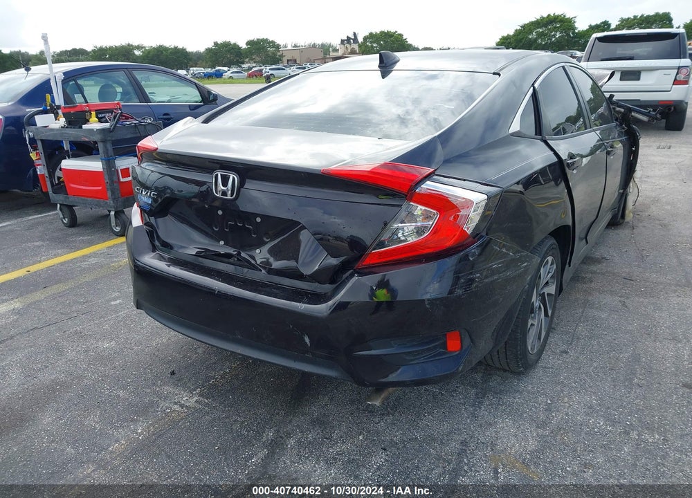 2018 HONDA CIVIC EX VIN: 2HGFC2F77JH591394