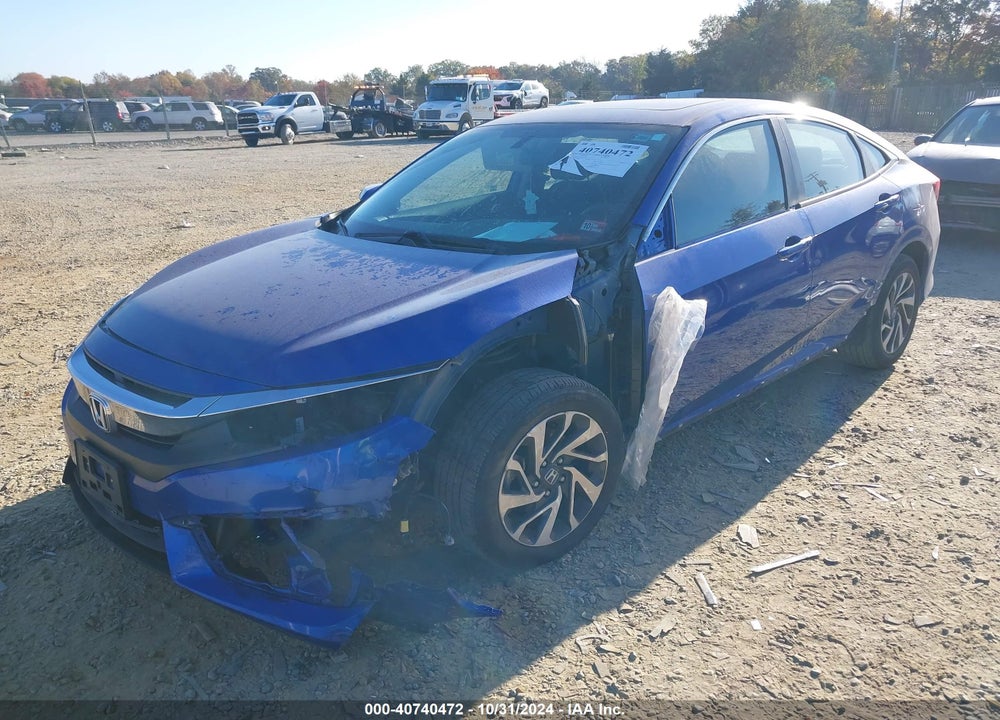 2016 HONDA CIVIC EX VIN: 19XFC2F7XGE083987
