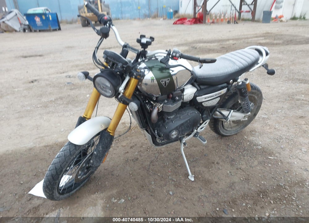 2023 TRIUMPH MOTORCYCLE SCRAMBLER 1200 XE/1200 STEVE MCQUEEN EDITION VIN: SMTD51HGXPTBH0790