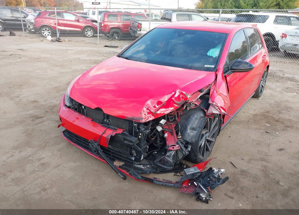 2018 VOLKSWAGEN GOLF R 2.0T W/DCC NAVIGATION VIN: WVWVF7AU2JW067826