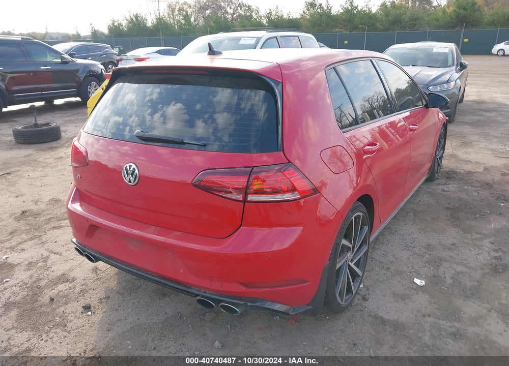 2018 VOLKSWAGEN GOLF R 2.0T W/DCC NAVIGATION VIN: WVWVF7AU2JW067826