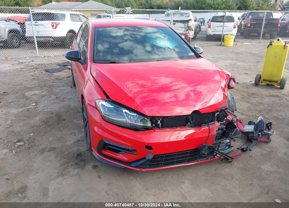 2018 VOLKSWAGEN GOLF R 2.0T W/DCC NAVIGATION VIN: WVWVF7AU2JW067826