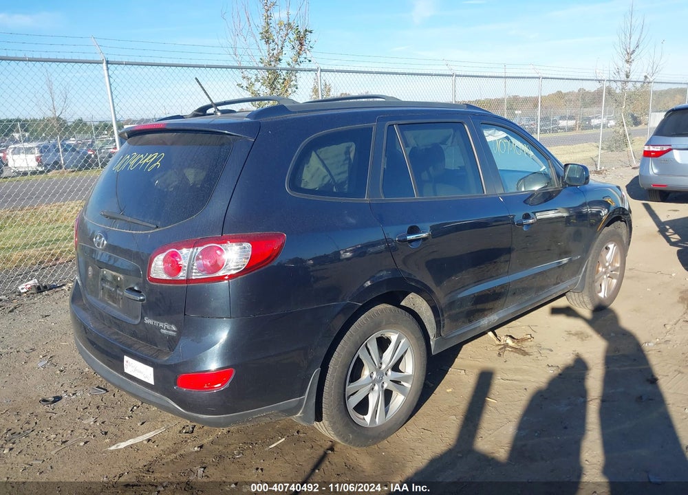 2010 HYUNDAI SANTA FE LIMITED V6 VIN: 5NMSK4AG9AH365929