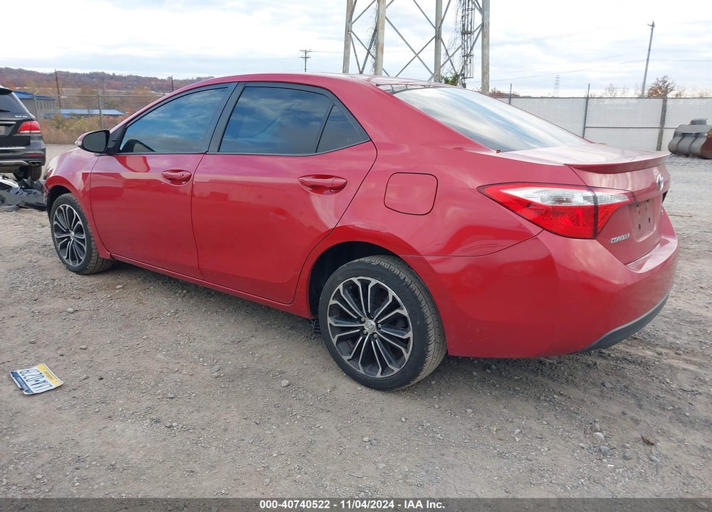 2014 TOYOTA COROLLA S PLUS VIN: 2T1BURHE0EC085386