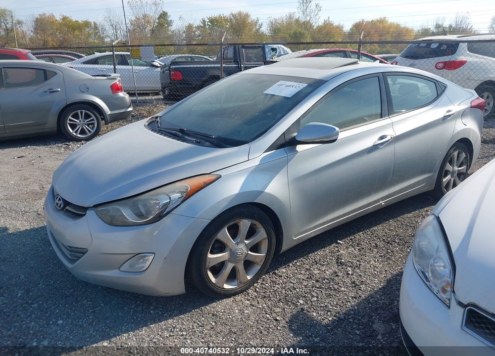 2013 HYUNDAI ELANTRA LIMITED VIN: 5NPDH4AE7DH279788