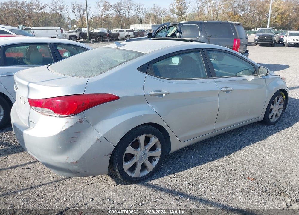 2013 HYUNDAI ELANTRA LIMITED VIN: 5NPDH4AE7DH279788