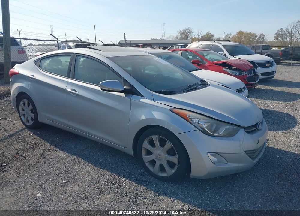 2013 HYUNDAI ELANTRA LIMITED VIN: 5NPDH4AE7DH279788