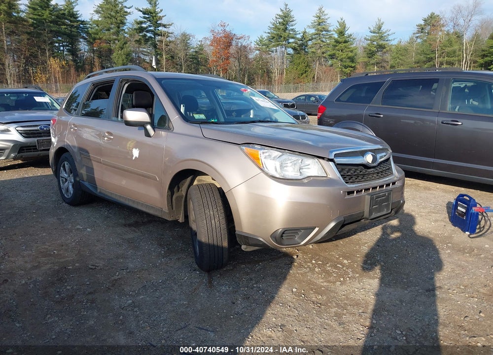 2016 SUBARU FORESTER 2.5I PREMIUM VIN: JF2SJADCXGH440188