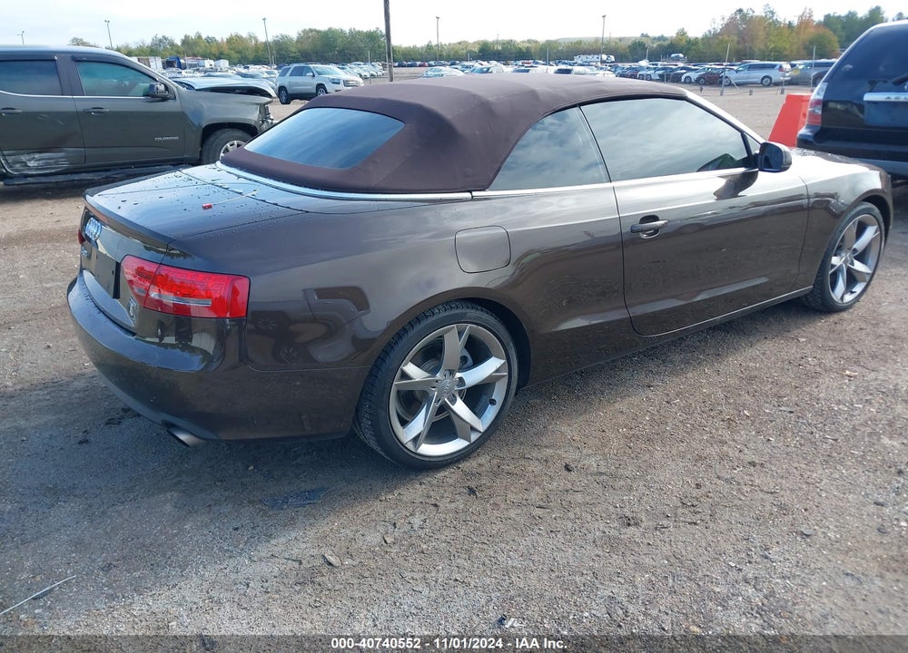 2011 AUDI A5 2.0T PREMIUM VIN: WAUJFAFH1BN007872
