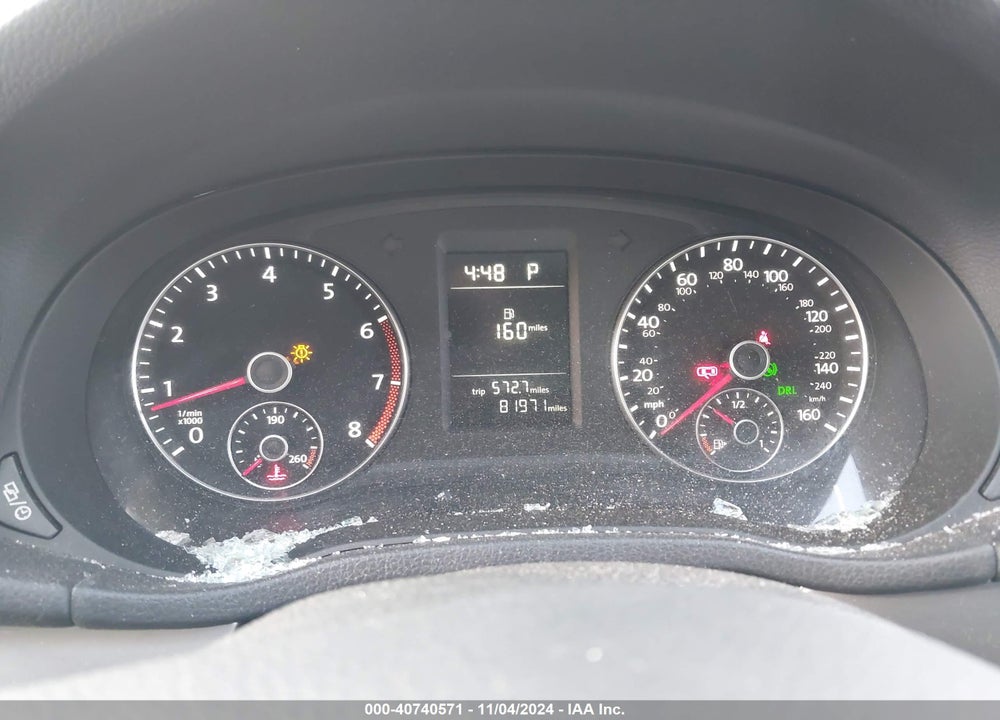 2015 VOLKSWAGEN PASSAT S VIN: 1VWAS7A37FC122794