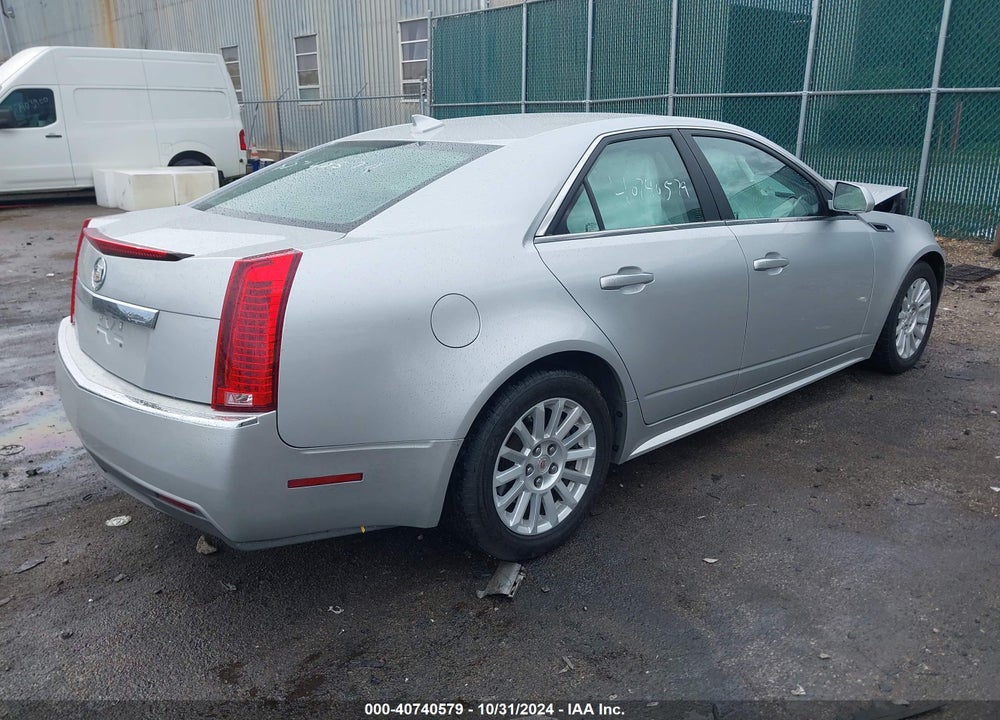 2011 CADILLAC CTS LUXURY VIN: 1G6DE5EY0B0107327