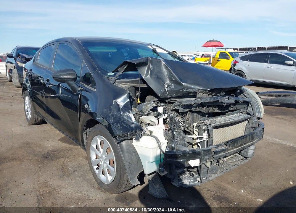 2013 KIA RIO LX VIN: KNADM4A3XD6252182