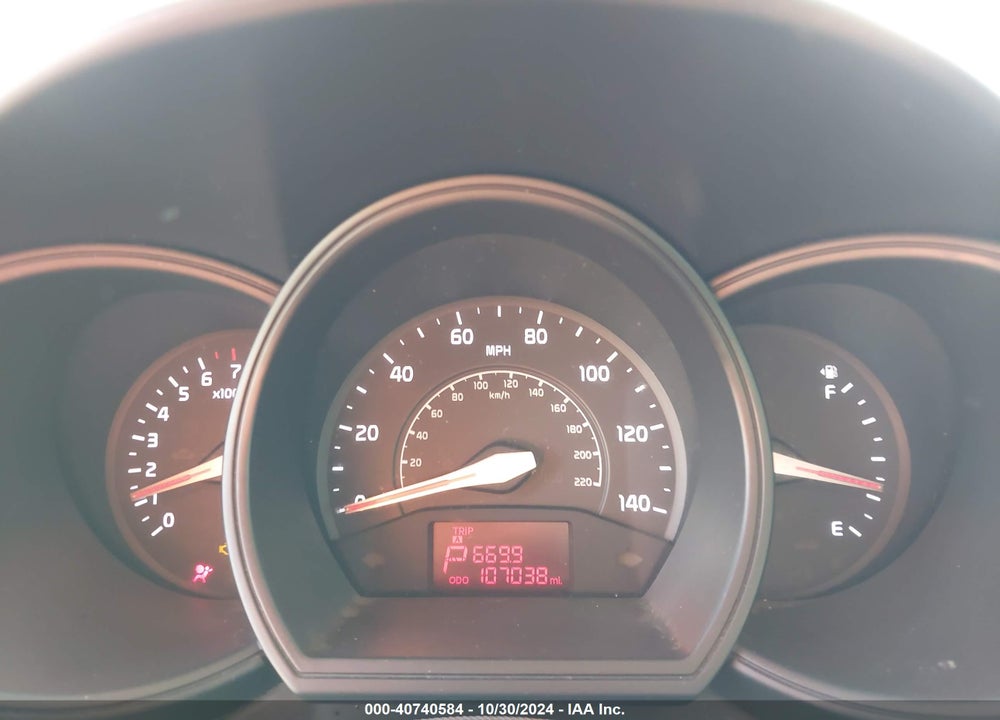 2013 KIA RIO LX VIN: KNADM4A3XD6252182
