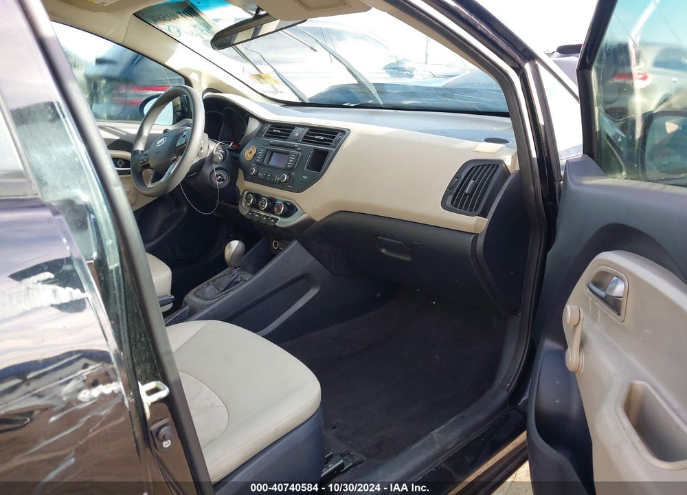 2013 KIA RIO LX VIN: KNADM4A3XD6252182