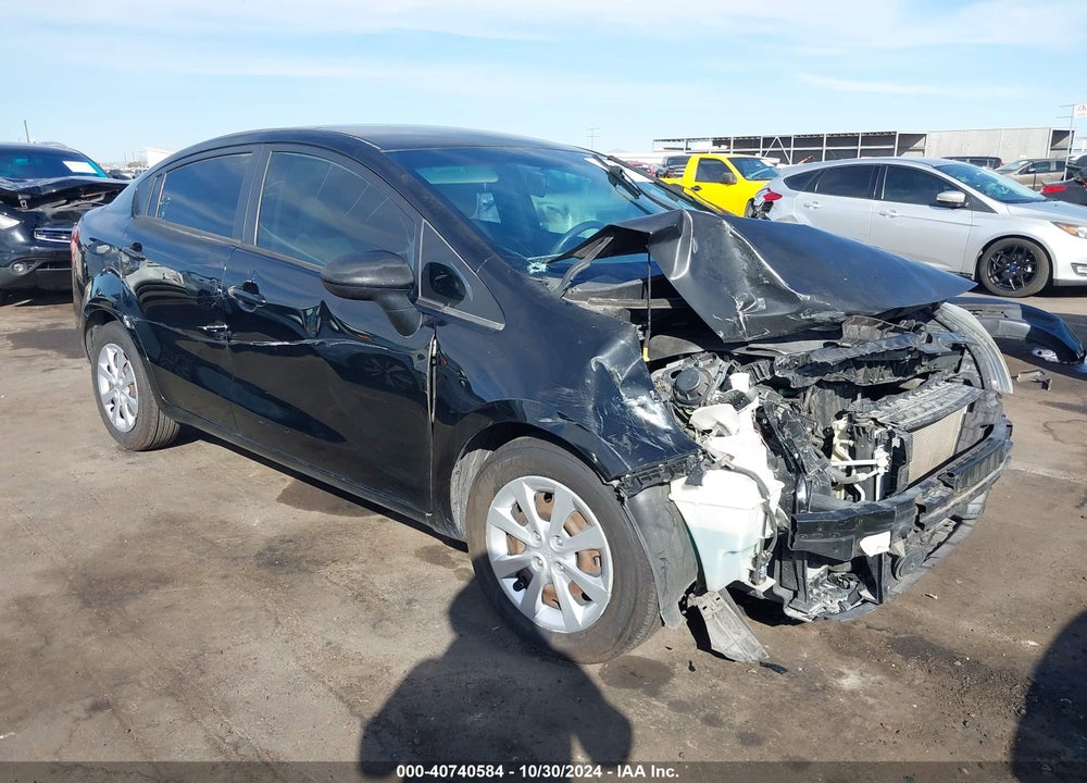 2013 KIA RIO LX VIN: KNADM4A3XD6252182