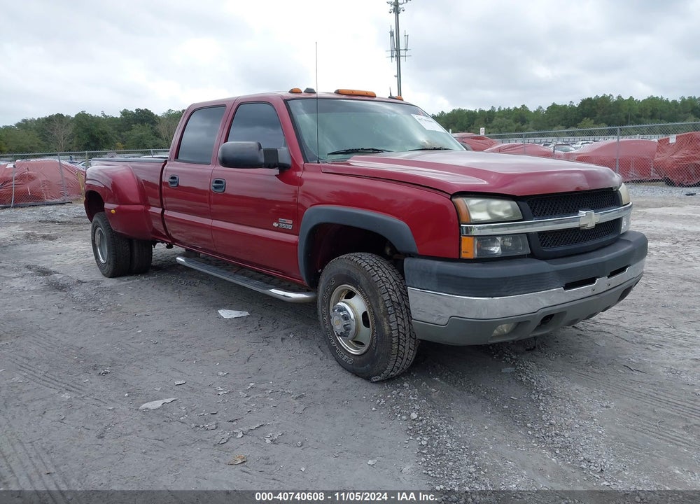 2005 CHEVROLET SILVERADO 3500 LT VIN: 1GCJK33255F959380