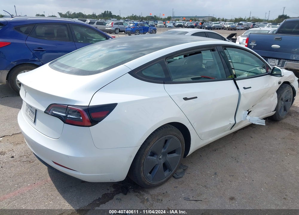 2021 TESLA MODEL 3 STANDARD RANGE PLUS REAR-WHEEL DRIVE VIN: 5YJ3E1EA4MF098284