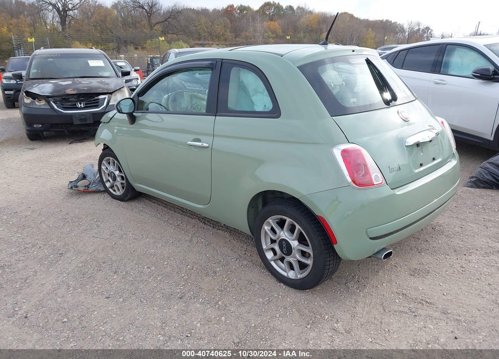 2013 FIAT 500 POP VIN: 3C3CFFAR8DT513666