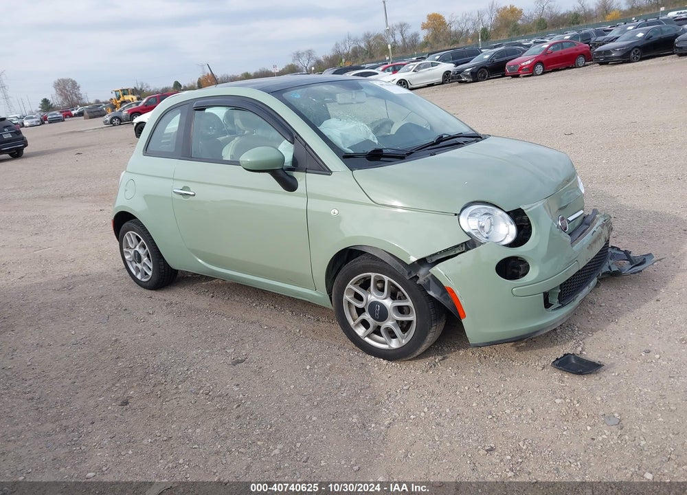 2013 FIAT 500 POP VIN: 3C3CFFAR8DT513666