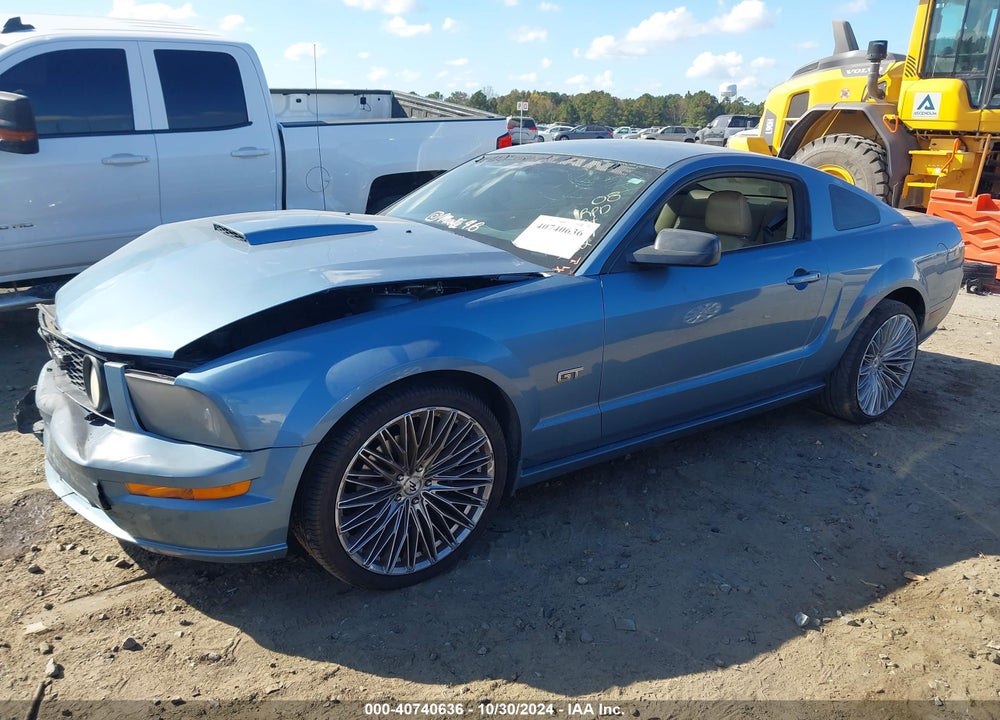 2008 FORD MUSTANG GT DELUXE/GT PREMIUM VIN: 1ZVHT82HX85143982
