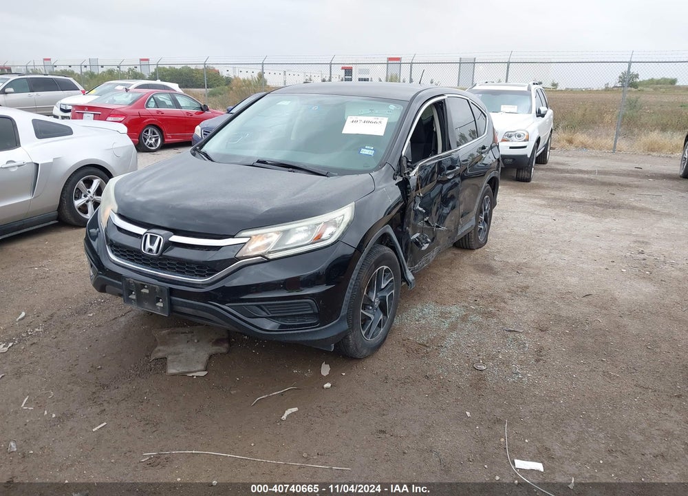 2016 HONDA CR-V SE VIN: 2HKRM3H41GH528048