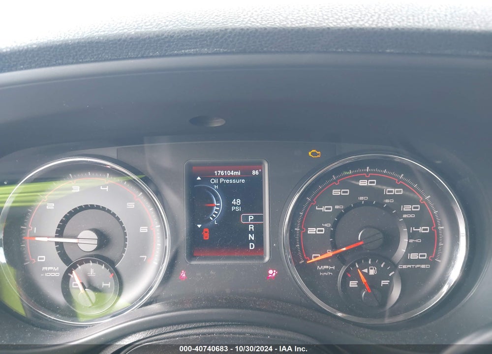 2013 DODGE CHARGER POLICE VIN: 2C3CDXAT6DH521779
