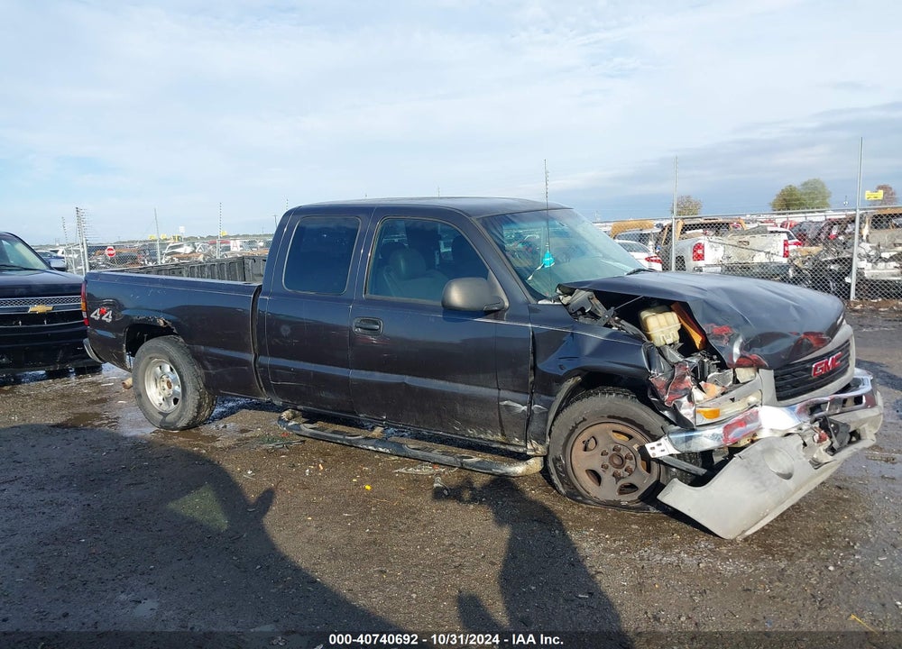 2004 GMC SIERRA 1500 WORK TRUCK VIN: 2GTEC19T641185830