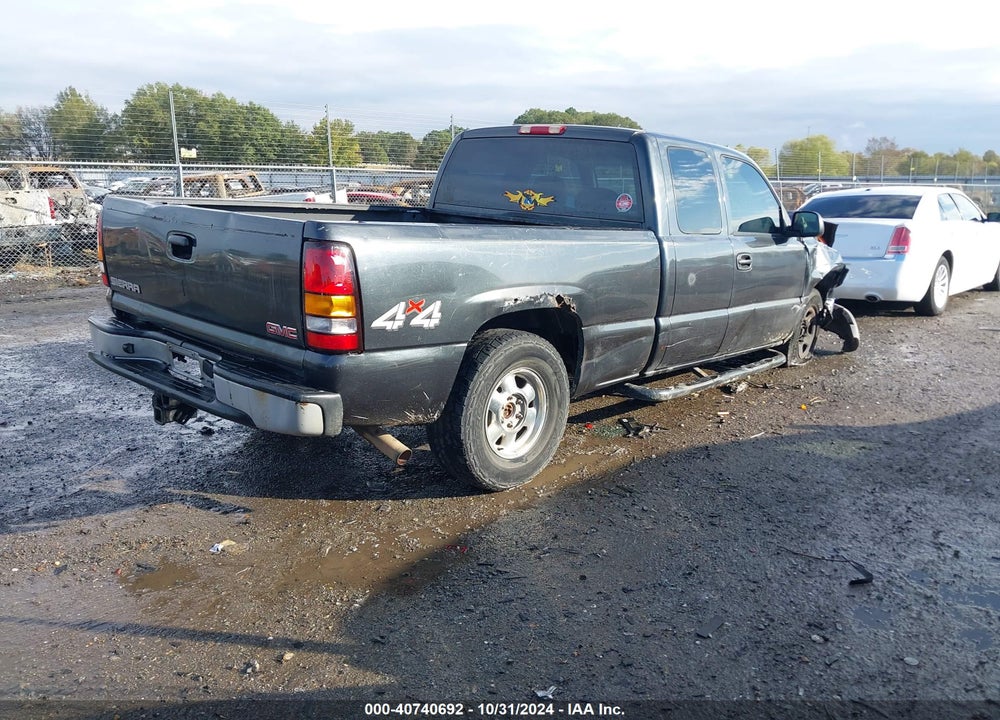 2004 GMC SIERRA 1500 WORK TRUCK VIN: 2GTEC19T641185830