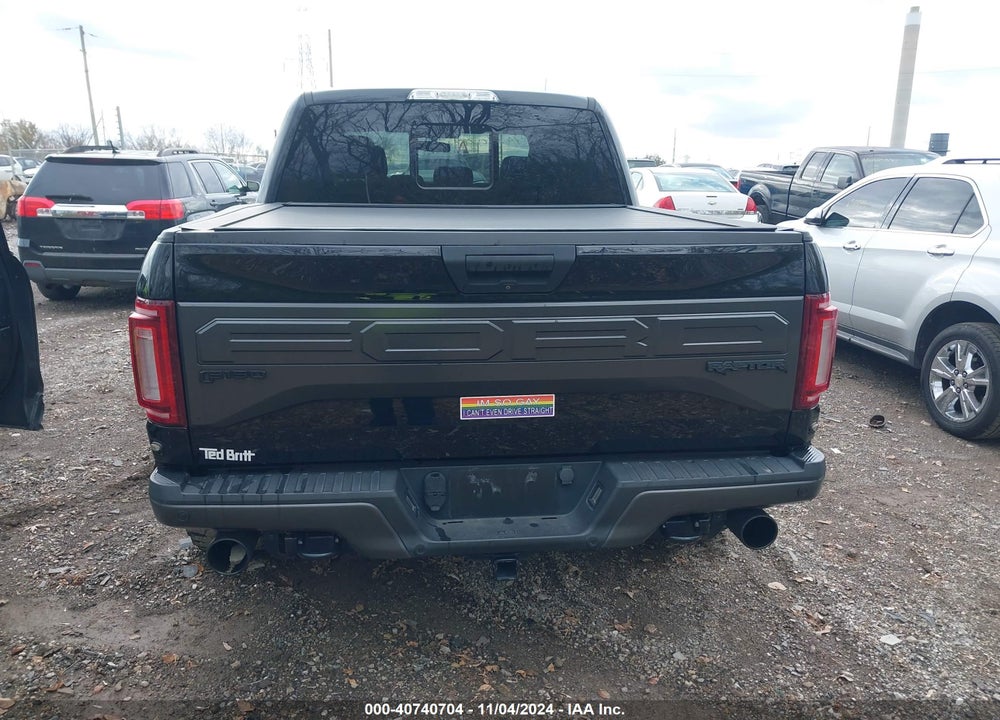 2017 FORD F-150 RAPTOR VIN: 1FTFW1RG5HFA83027