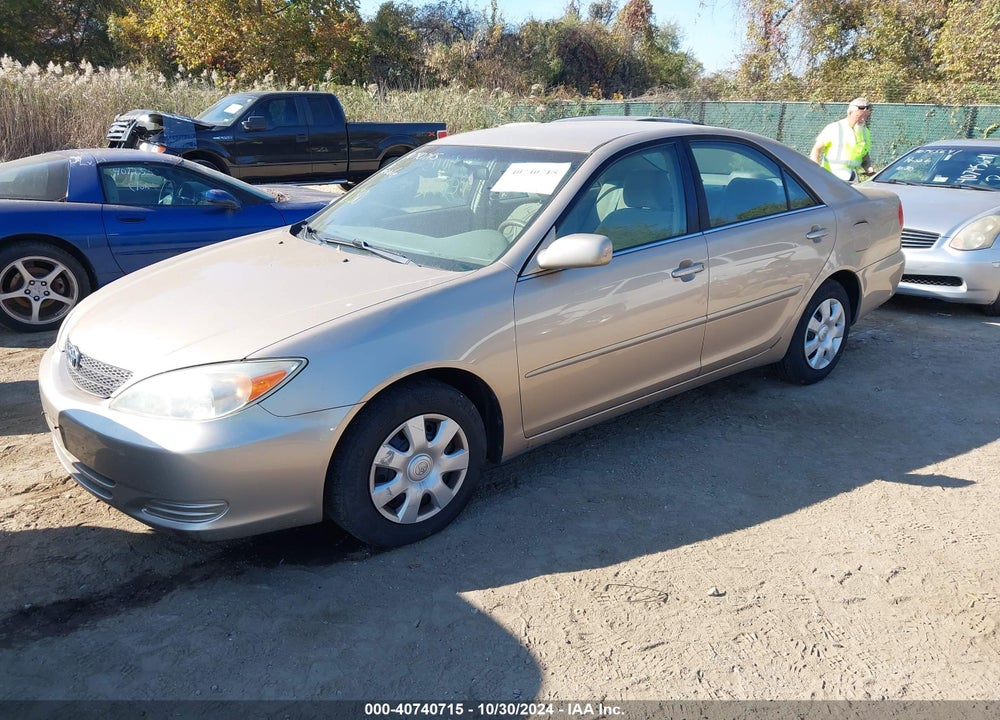 2002 TOYOTA CAMRY LE VIN: 4T1BE32K82U027948