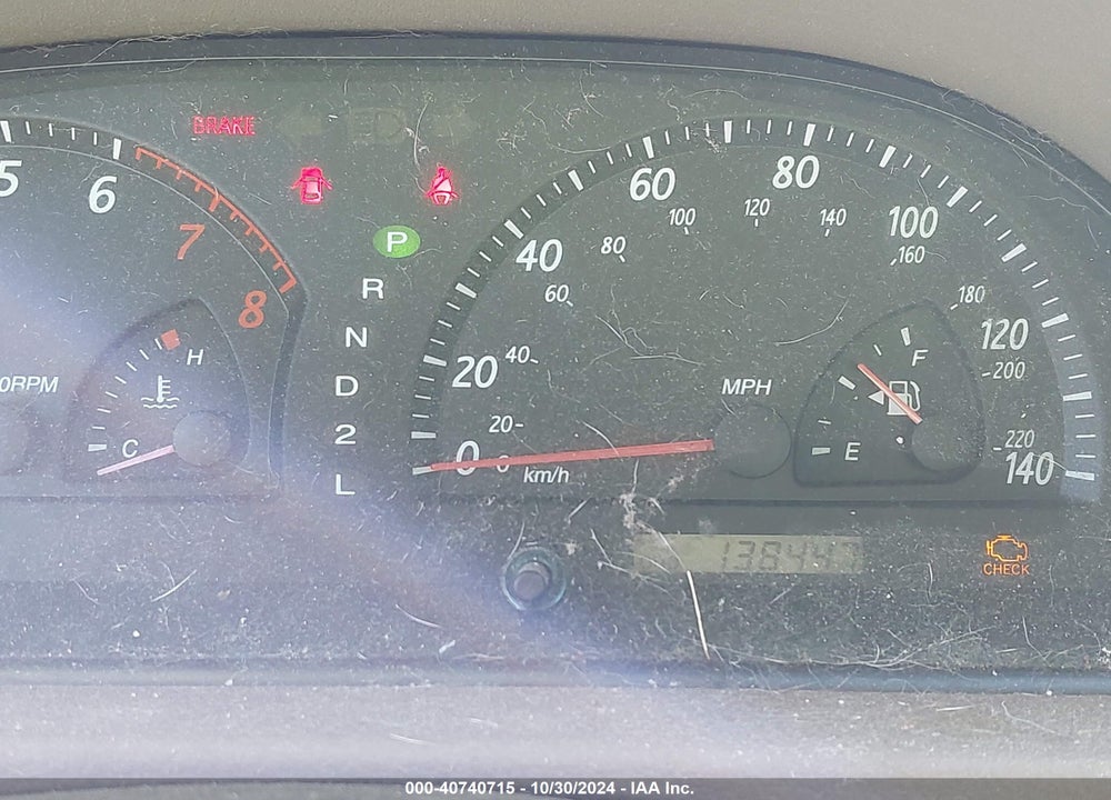 2002 TOYOTA CAMRY LE VIN: 4T1BE32K82U027948