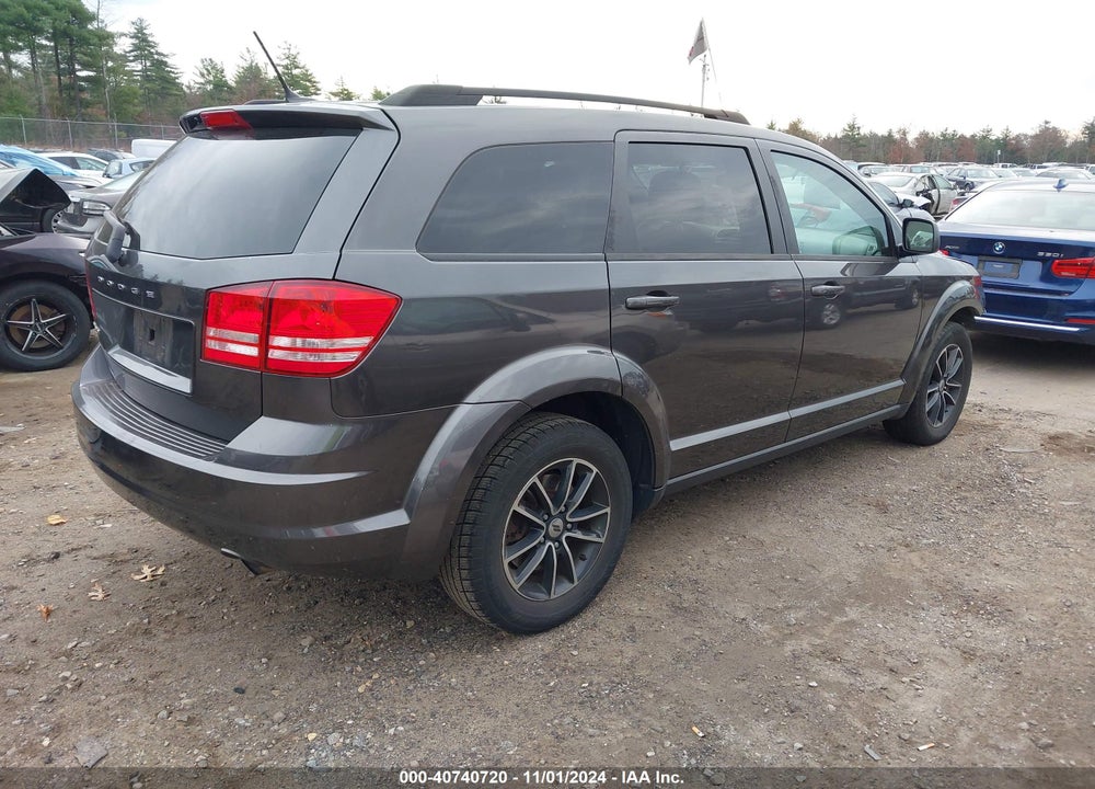 2018 DODGE JOURNEY SE VIN: 3C4PDCAB6JT375528