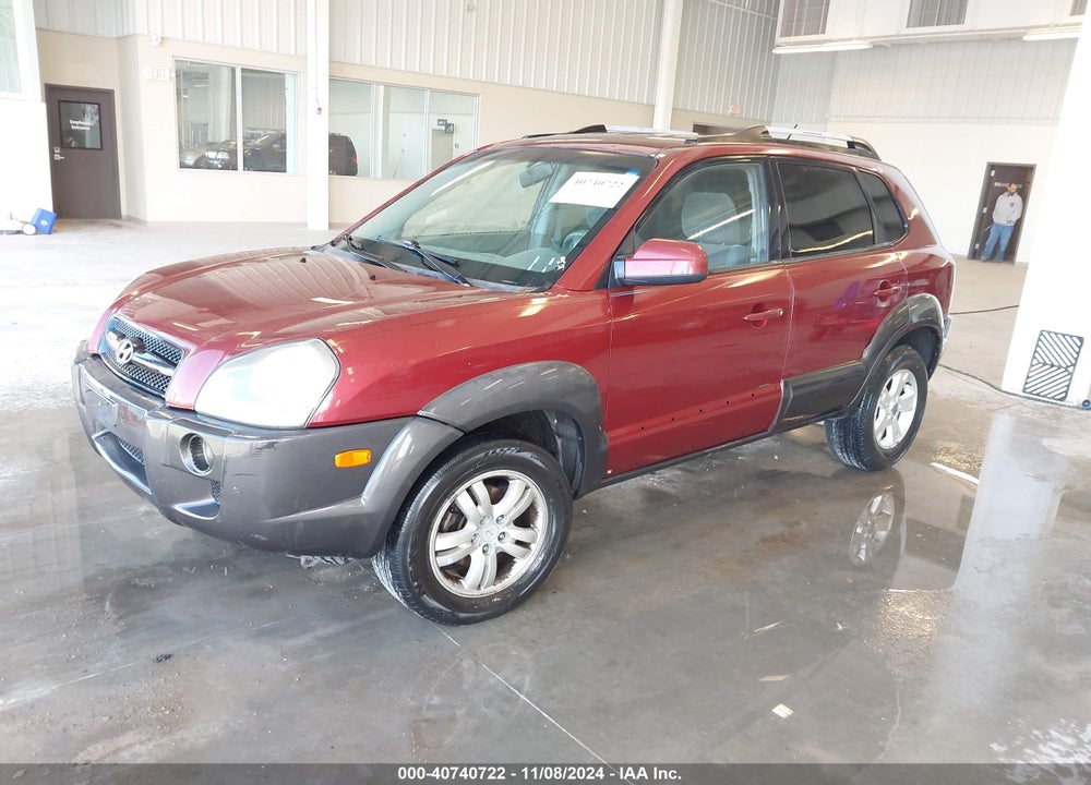 2006 HYUNDAI TUCSON GLS/LIMITED VIN: KM8JN72D16U377352