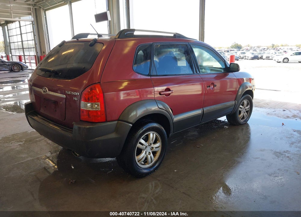 2006 HYUNDAI TUCSON GLS/LIMITED VIN: KM8JN72D16U377352
