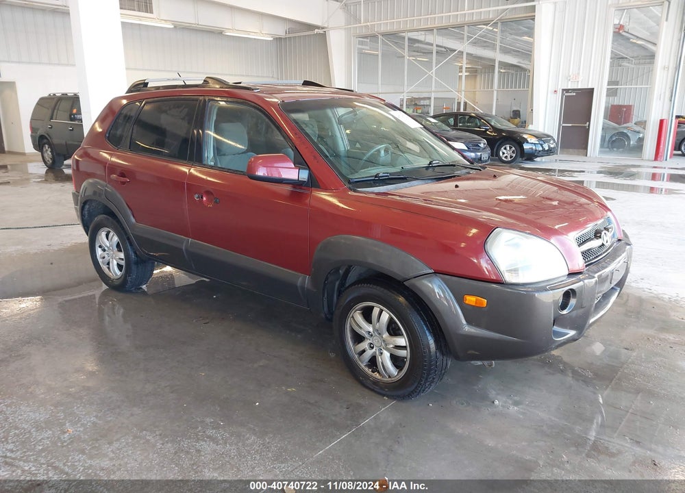 2006 HYUNDAI TUCSON GLS/LIMITED VIN: KM8JN72D16U377352