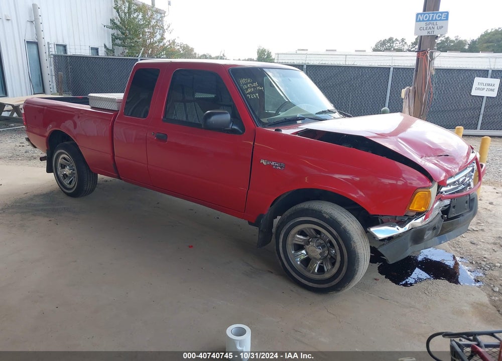 2001 FORD RANGER EDGE/XL/XLT VIN: 1FTYR14U61PA69229