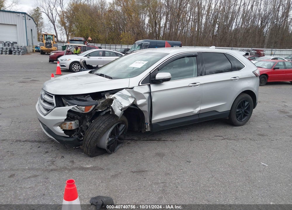 2016 FORD EDGE SEL VIN: 2FMPK4J82GBB19354