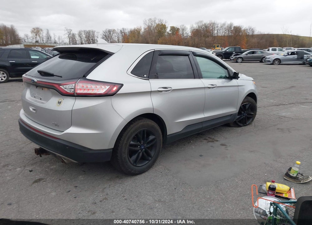 2016 FORD EDGE SEL VIN: 2FMPK4J82GBB19354