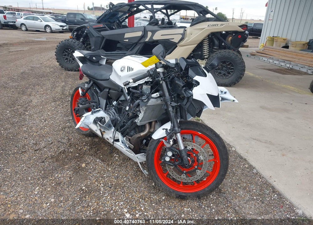 2023 YAMAHA YZFR7 VIN: JYARM38E8PA004732