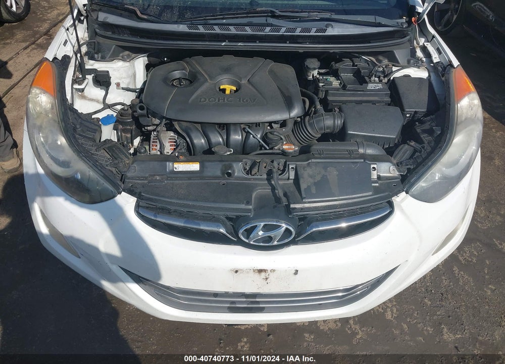 2012 HYUNDAI ELANTRA LIMITED VIN: 5NPDH4AE8CH116419