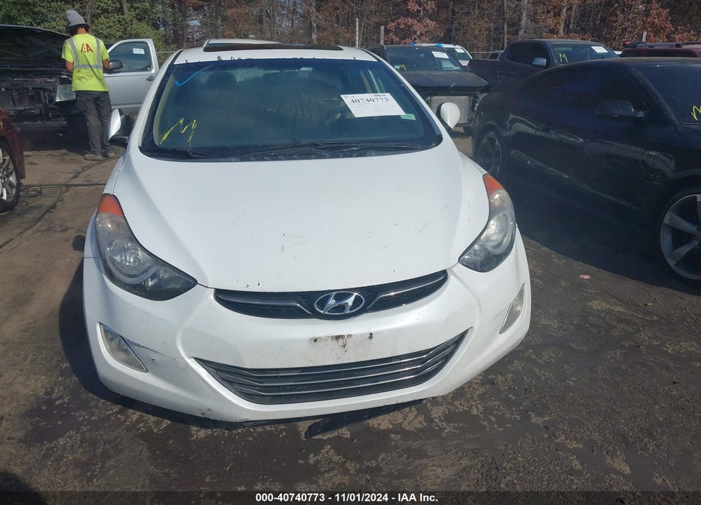 2012 HYUNDAI ELANTRA LIMITED VIN: 5NPDH4AE8CH116419