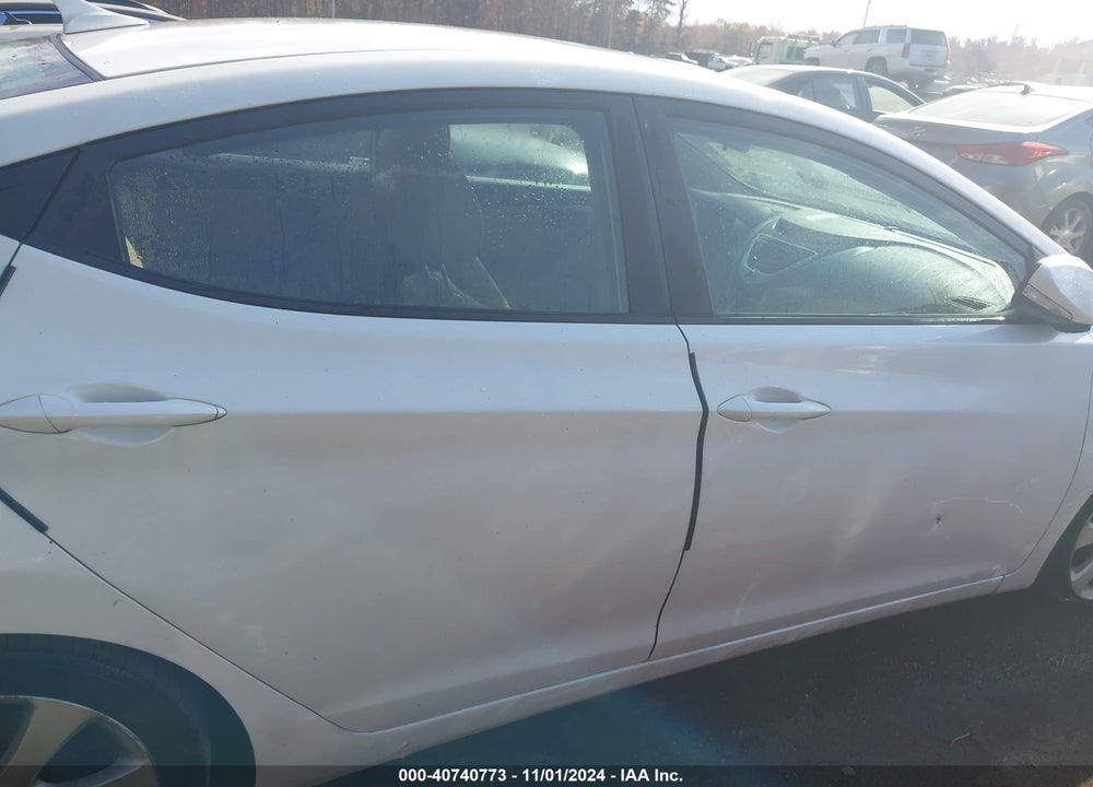 2012 HYUNDAI ELANTRA LIMITED VIN: 5NPDH4AE8CH116419