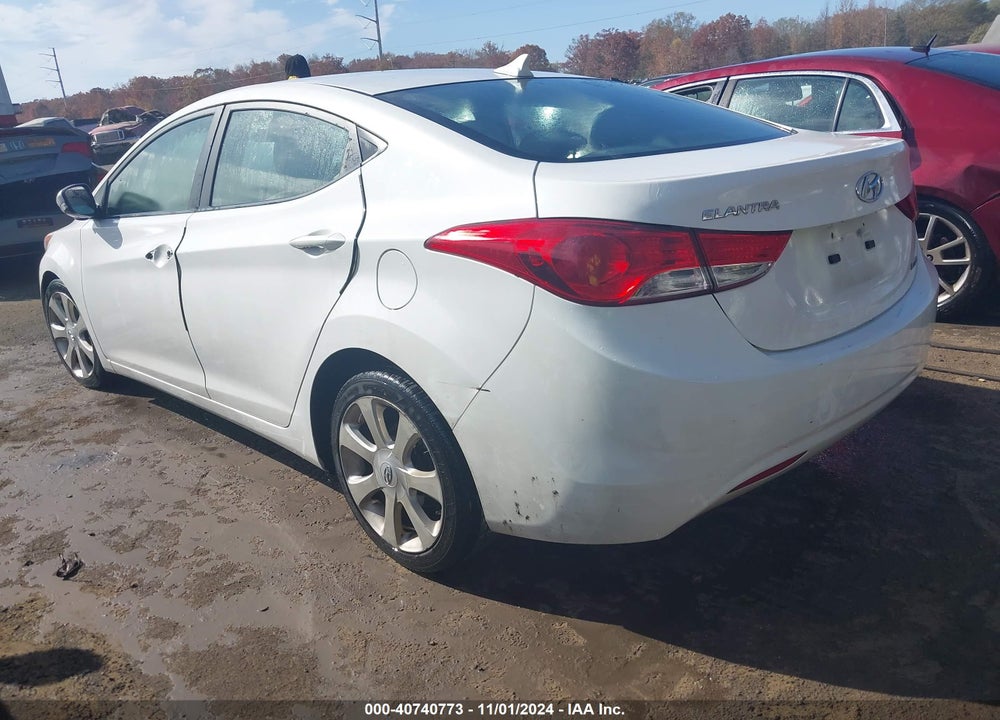 2012 HYUNDAI ELANTRA LIMITED VIN: 5NPDH4AE8CH116419