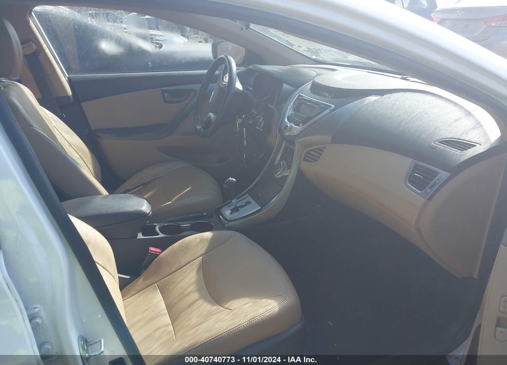 2012 HYUNDAI ELANTRA LIMITED VIN: 5NPDH4AE8CH116419