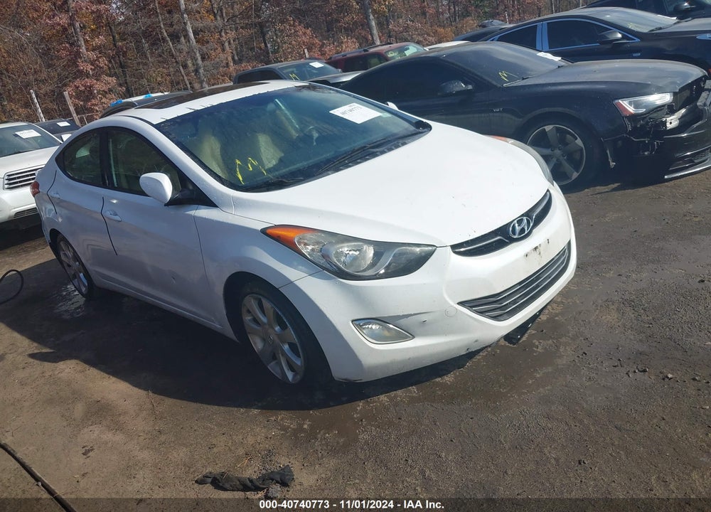 2012 HYUNDAI ELANTRA LIMITED VIN: 5NPDH4AE8CH116419